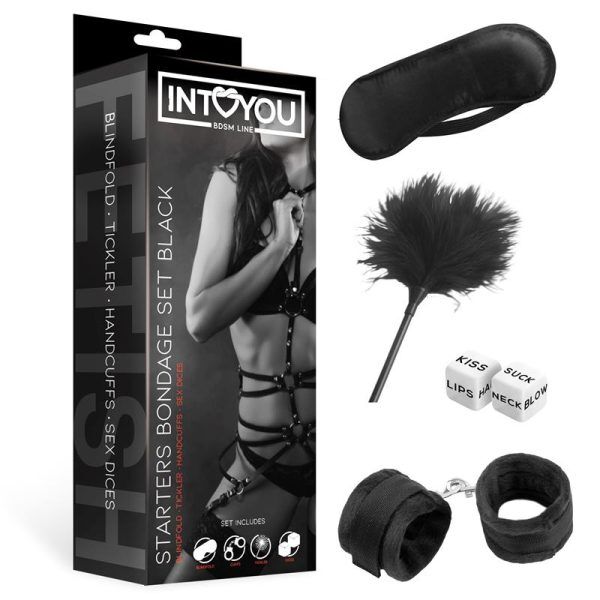 IntoYou Starter Bondage Kit - Svart