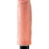 KING COCK 6'' VIBR STIFFY FLESH