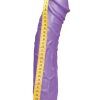 Queeny Love: Giant Lover Dildovibrator, 33 cm, lila