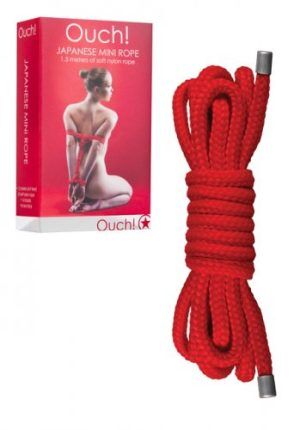 Japanese Mini Rope Red