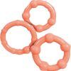 Stay Hard: Penisringar, hudfärg, 3-pack