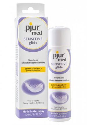 Pjur Med: Sensitive Glide, Vattenbaserat Glidmedel, 100 ml