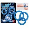Lust Penisringar Blå 3-pack