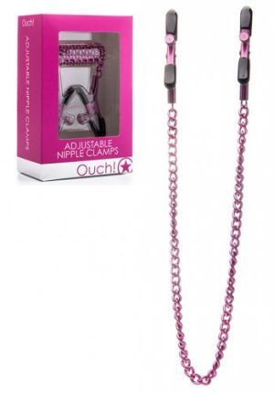 Adjustable Nipple Clamps - Pink