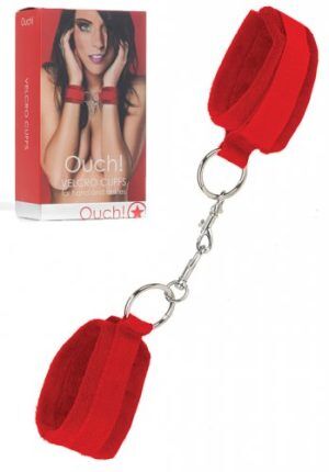 Velcro Cuffs Red