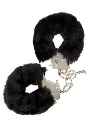Furry Handcuffs Black
