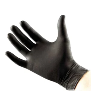 Puderfria Nitrilhandskar Svart XL 100-pack