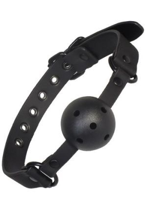 Dream Toys: Blaze, Luxury Fetish Ball Gag, svart