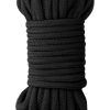Japanese Soft Silk Rope 10 m, Black