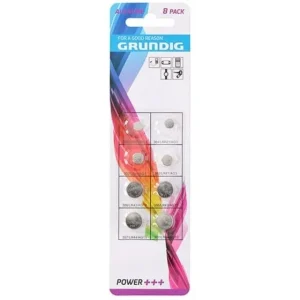 Grundig Batterimix Power+++ 8-pack