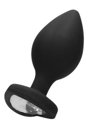 Diamond Heart Butt Plug, Extralarge