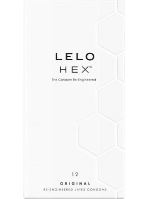 LELO: HEX, Kondomer, 12-pack