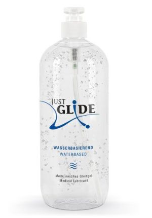 Just Glide: Vattenbaserat Glidmedel, 1000 ml