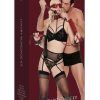 Luxury Bondage Kit, Burgundy