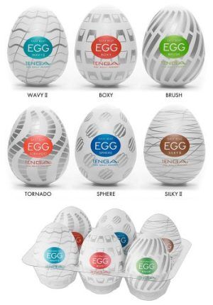 Tenga Egg: Variety Pack New Standard, 6-pack