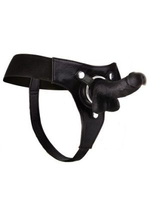 Ouch!: Realistic Strap-On, 7 inch, svart