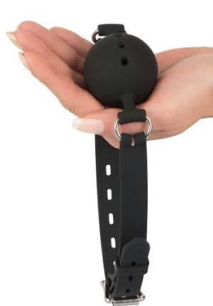 Bad Kitty Silicone Gag Black