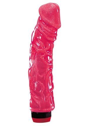 Big Jelly Vibrator - Rosa