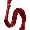 Alive BDSM Line Erotic Red Flogger