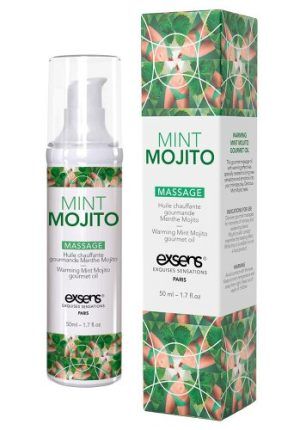 Exsens Värmande Massageolja, Mint Mojito