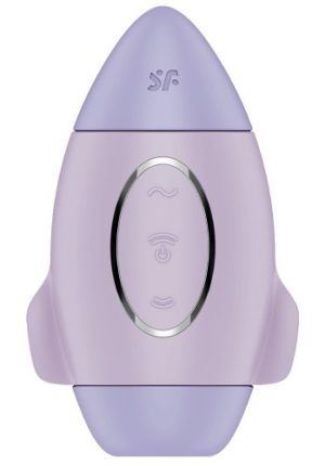 Satisfyer: Mission Control, Double Air Pulse Vibrator, lila