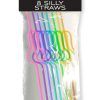 Glitterati Silly Penis Straws 8-pack