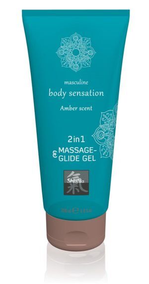 Shiatsu 2-in-1 - Amber Massage & Glidmedel