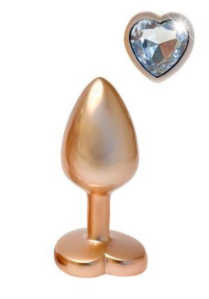 Gleaming Love Pearl Plug Small, Champagn