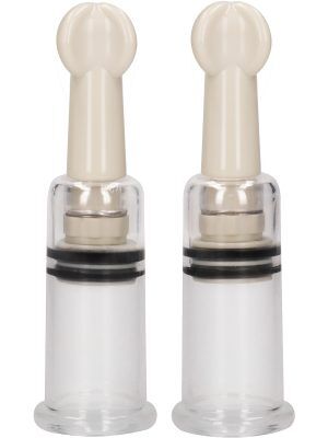 Pumped: Nipple Suction Set, small, transparent
