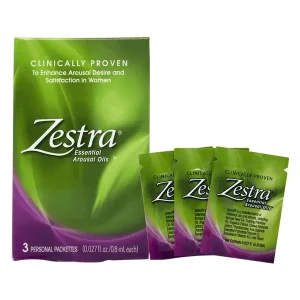 Zestra Oil satchet 3-pack