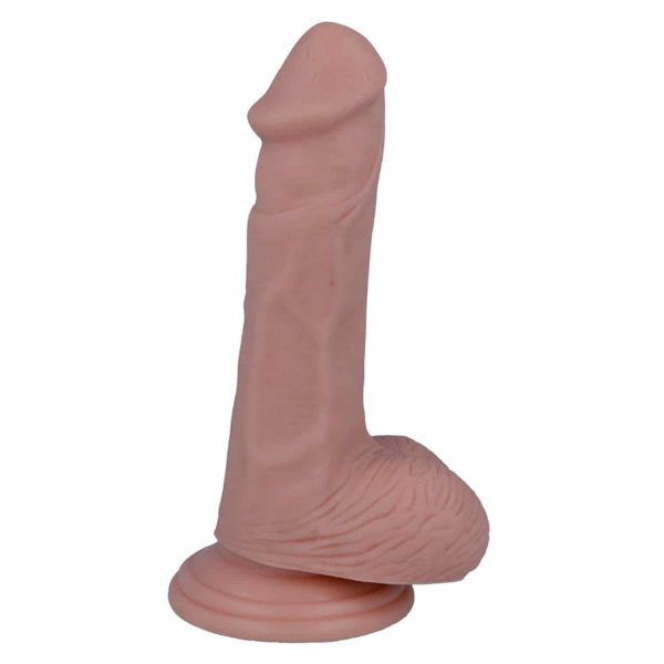 #5 Realistisk Dildo med Sugkopp 16,5 x 3,5 cm - Beige