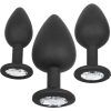 California Exotic: Silicone Gem Anal Kit, svart