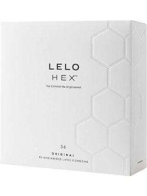 LELO: HEX, Kondomer, 36-pack