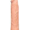RealRock Skin: Realistic Dildo, 21.5 cm, ljus