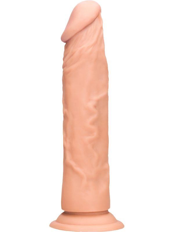 RealRock Skin: Realistic Dildo, 27 cm, ljus