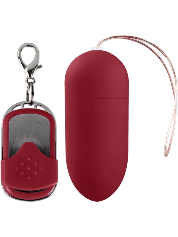 Shots Toys: Wireless Vibrating Egg, stor, röd