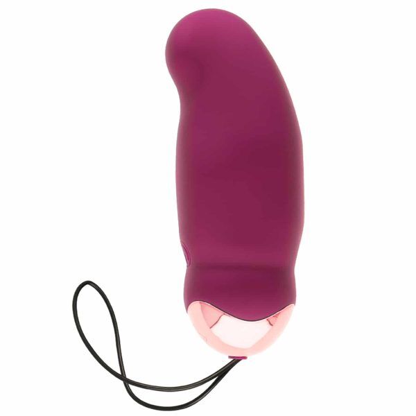 Esha - Fjärrstyrd Ägg Stimulator med Rotation + Vibration - Svart