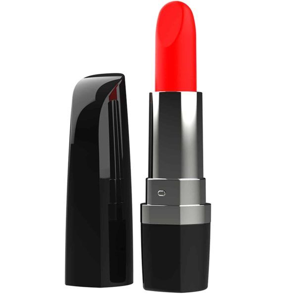 Diskret Mini Vibrator med 10 Intensiva vibrationshastigheter - Läppstift