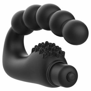 Anal & Prostata Massagevibrator 11 x 6,3 cm - Svart