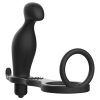 227630 8435565913557 addicted toys anal plug with black silicone ring 12cm 5 1