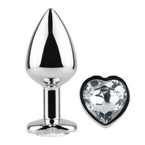 Plug&Play Limited Edition Buttplug - Crystal Heart Analplugg 7 cm - Small