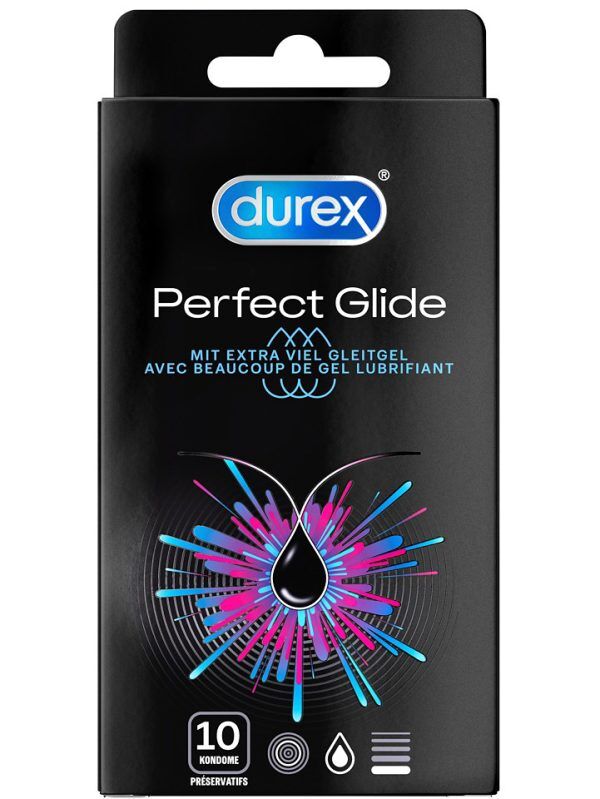 Durex: Perfect Glide Condoms, 10-pack