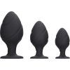 Ouch!: Swirled Butt Plug Set