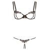 Bra Set Minimalistic - XL / Black