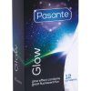 Pasante Glow: Kondomer, 12-pack