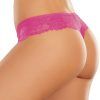 Allure Adore: Chiqui Love Spetstrosor, rosa, One Size