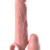 Fantasy X-Tensions Elite: +5 cm Silicone X-Tension with Strap, ljus