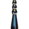 LoveToy: Twilight Gleam Glass Dildo, Rising Ripples