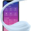 Satisfyer Connect: Smooth Petal, Wearable Vibrator, blå