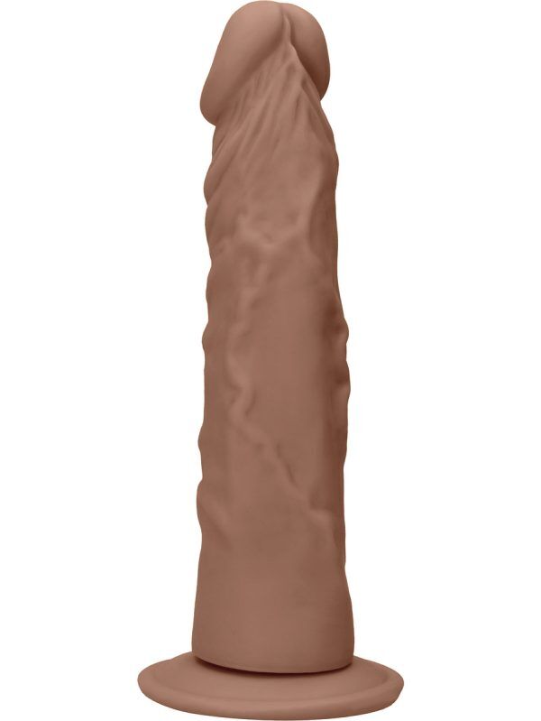 RealRock Skin: Realistic Dildo, 19 cm, brun